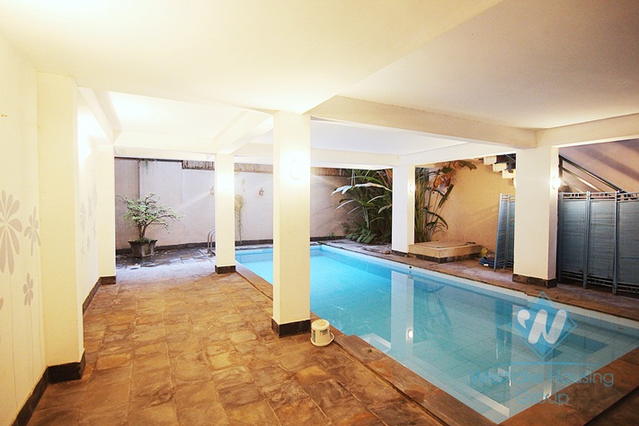 Tay Ho - modern swimming pool house for rent with lots of natural light